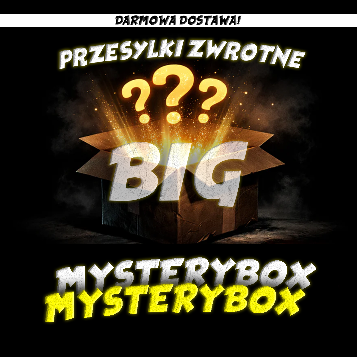 MysteryBox ŚrEDNI – 20 Nieotwieranych Paczek Zwrotnych z Włoch