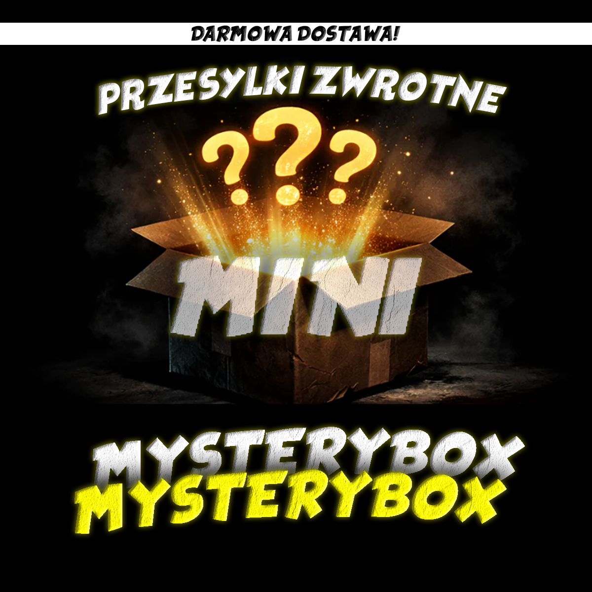 MysteryBox MINI – 10 Nieotwieranych Paczek Zwrotnych z Włoch